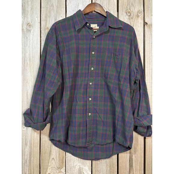 Woolrich Other - Woolrich Vintage Plaid Flannel Shirt M 🔥 100% Cotton Outdoors Rugged Grunge